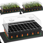 SOLIGT 3 Set Seed Starter Kit with trays and domes