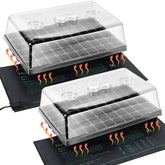 SOLIGT 60-cell seed starter tray with humidity dome