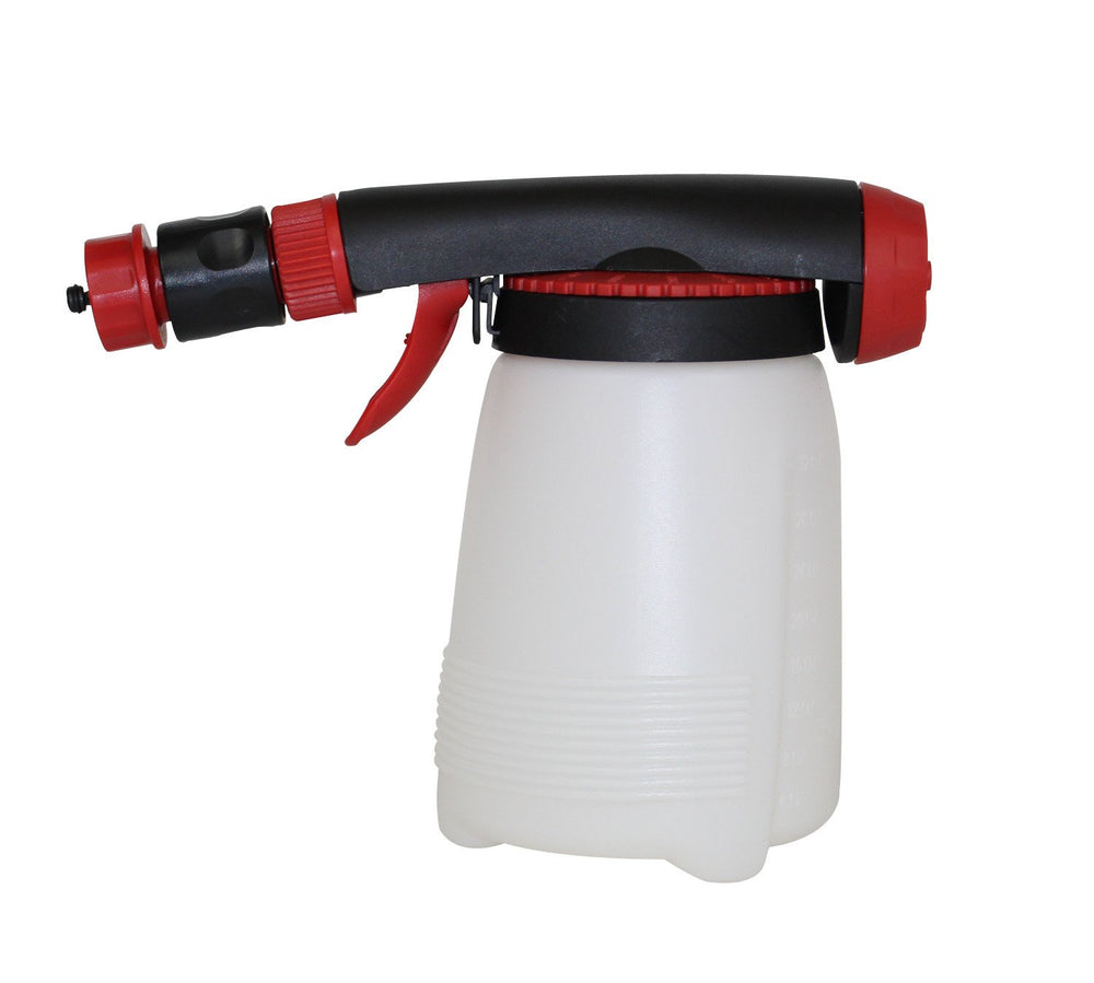 SOLO 405-HE Hose-End Sprayer red model front view
