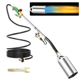 Sondiko Propane Torch Weed Burner with 11.5FT hose, green