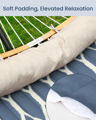 SONGMICS Double Hammock in garden setting