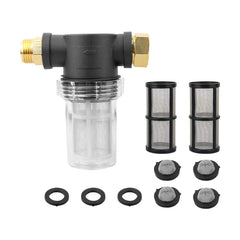 Sooprinse Garden Hose Inlet Filter with 40 mesh screen