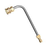 Sooprinse Gutter Cleaner Attachment with 90 degree curved rod