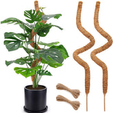 Soupiar 48 inch moss pole with jute twine for plant support