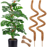 Soupiar 60 inch bendable moss pole front view