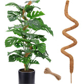 Soupiar 60 Inch Moss Pole with jute rope for climbing plants