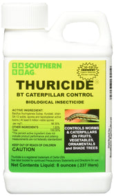 Southern Ag Thuricide HPC Concentrate 8 oz front view