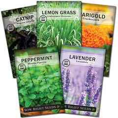 Sow Right Seeds Insect & Pest Repellent Seed Collection front view