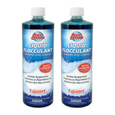SpaChoice Liquid Flocculant 1-Quart bottles front view