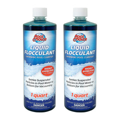 SpaChoice Liquid Flocculant 1-Quart bottles front view