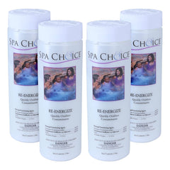 SpaChoice Premium Re-Energize Spa Shock 4-Pack front view