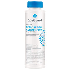 SpaGuard Chlorinating Concentrate 14 oz, granular product close-up