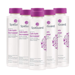 SpaGuard Spa Calcium Hardness Increaser 12 oz pack of 6, front view