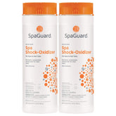 SpaGuard Spa Shock Oxidizer 35 oz liquid bottle front view