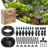 Spalolen Push-to-Connect Drip Irrigation Kit with 50FT mainline