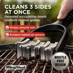 Spark Innovators Slingshot Grill Cleaner side view