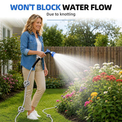 SPECILITE garden hose in use watering plants