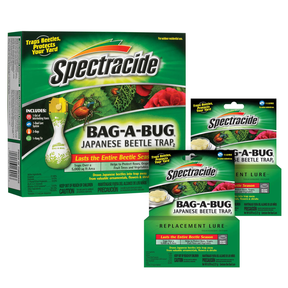 Spectracide Bag-A-Bug Japanese Beetle Trap assembled view
