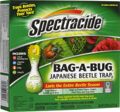 Spectracide Bag-A-Bug Japanese Beetle Trap in green, pack of 4