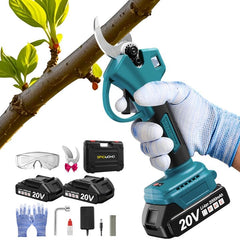 SPICIMOMO Electric Pruning Shears blue model front view