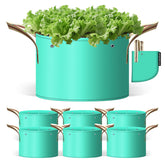 SPONDWILD 30 Gallon Grow Bag front view, green color