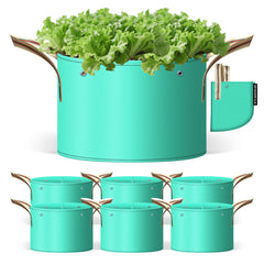 SPONDWILD 30 Gallon Grow Bag front view, green color
