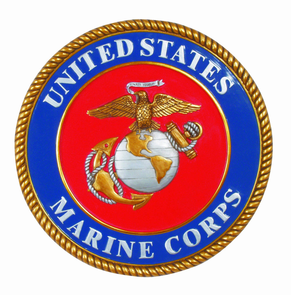 Spoontiques U.S. Marines Stepping Stone front view