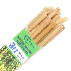 Sprigra Bamboo Stakes 3FT light brown color front view