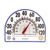 Springfield Static Cling Thermometer front view with bold numbers