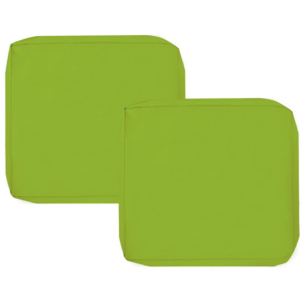 Sqodok Outdoor Cushion Covers 18x18 inch green front view