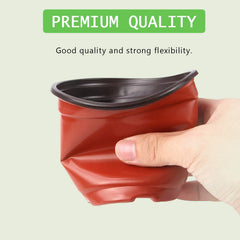 Stacked Augshy nursery pots showing flexibility