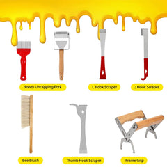 Stainless steel hive opener from FodManTakin kit