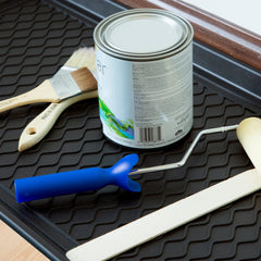 Stalwart Boot Tray easy cleanup with water