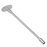 Stanbroil 8-Inch Gas Valve Key in polished chrome finish