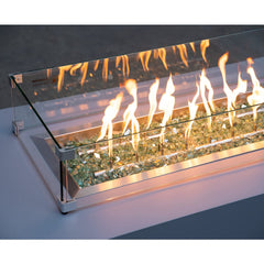 Stanbroil fire glass demonstrating dazzling appearance