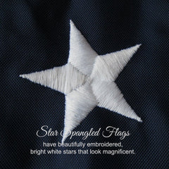 Star Spangled Flags American Flag 4x6 with brass grommets