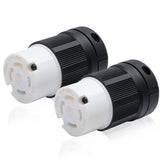 STARELO Locking Connector NEMA L14-30C front view