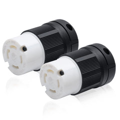 STARELO Locking Connector NEMA L14-30C front view