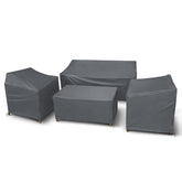 STARTWO Outdoor Furniture Cover Set in grey, front view