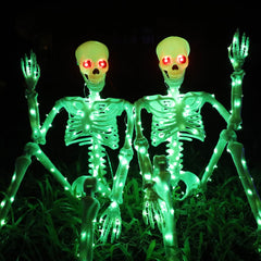 Starweeks 36" light-up skeleton with LED lights front view