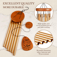 SteadStyle Pet Memorial Wind Chime hanging in a garden