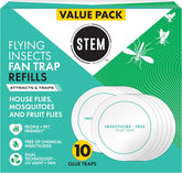 STEM Flying Insect Fan Trap Glue Refill Pads package front view