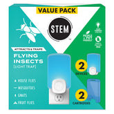 STEM Flying Insect Light Trap front view with blue light