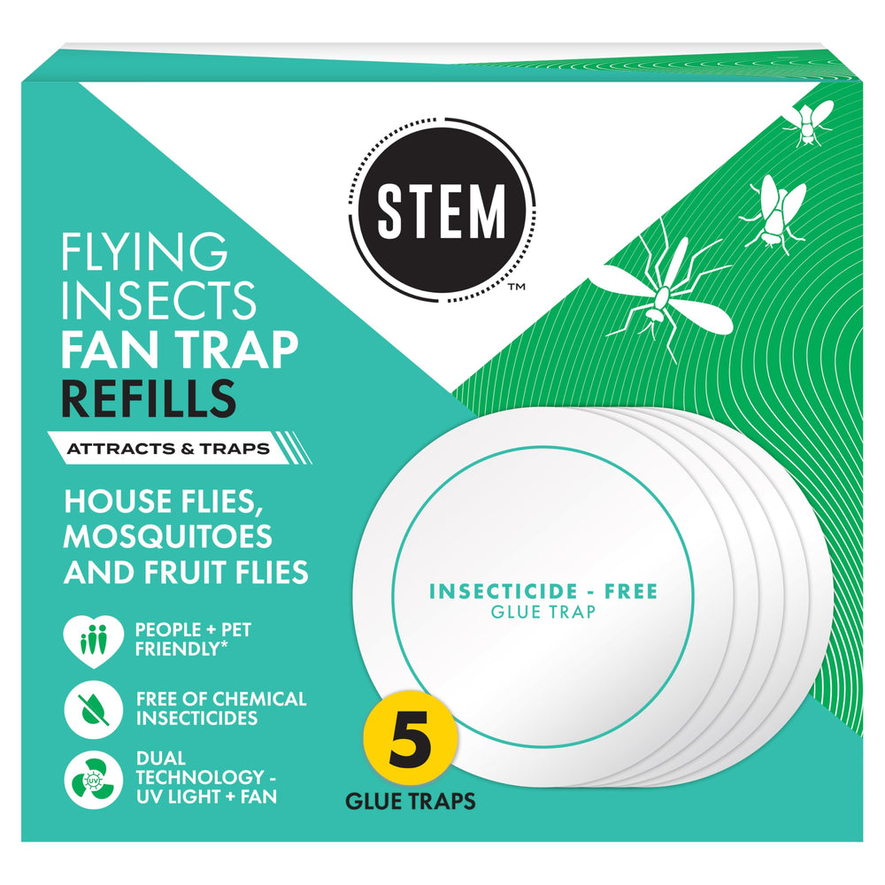 STEM Flying Insect Trap Glue Refill Pads pack front view
