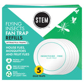 STEM Flying Insect Trap Glue Refill Pads pack front view