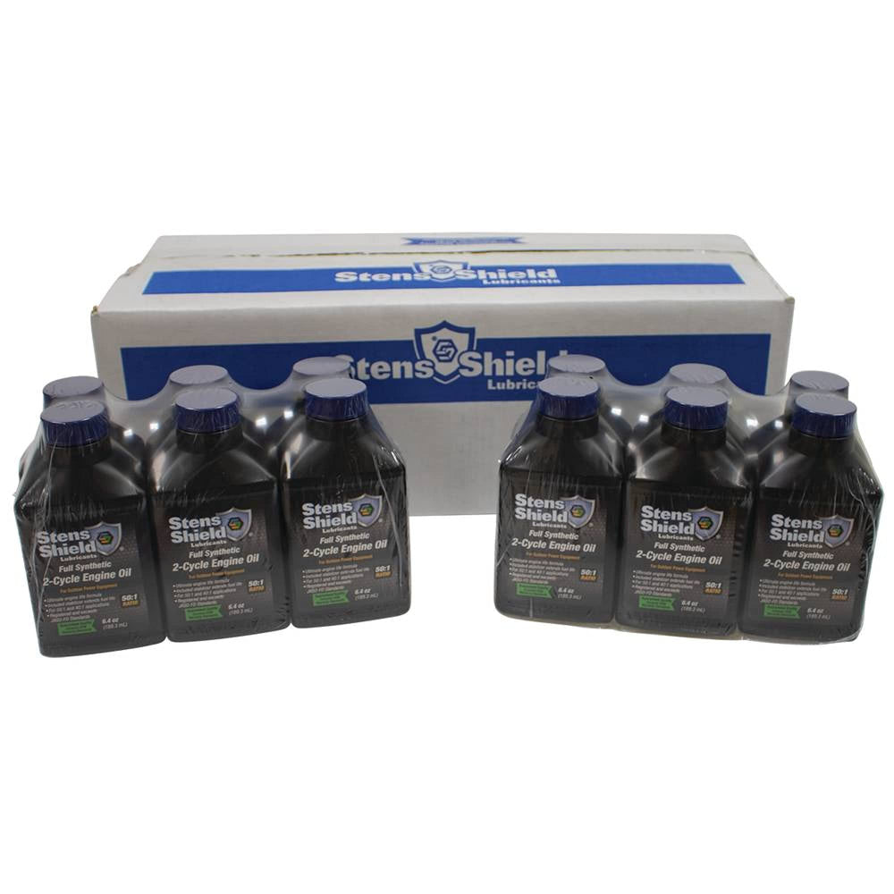 Stens 2-Cycle Engine Oil 6.4 oz bottle front view