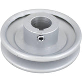 Stens 275-495 V-Belt Pulley front view with alloy steel finish