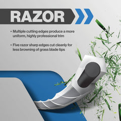 Stens Razor Trimmer Line in a garden setting