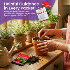 Step-by-step growing instructions for NatureZ Edge seeds