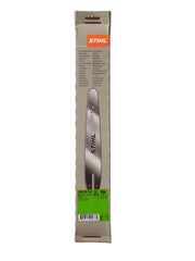 Stihl 12-inch guide bar side view showing mounting area